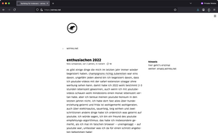 wirres.net auf meinem heimserver in einem php 7.4 container