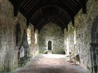 Photo by felix schwenzel in St Clement's Church, Rodel. Keine Fotobeschreibung verf&uuml;gbar..