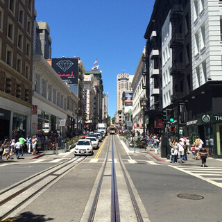 Photo by felix schwenzel in Powell And Hyde Street Cable Car. Keine Fotobeschreibung verf&uuml;gbar..